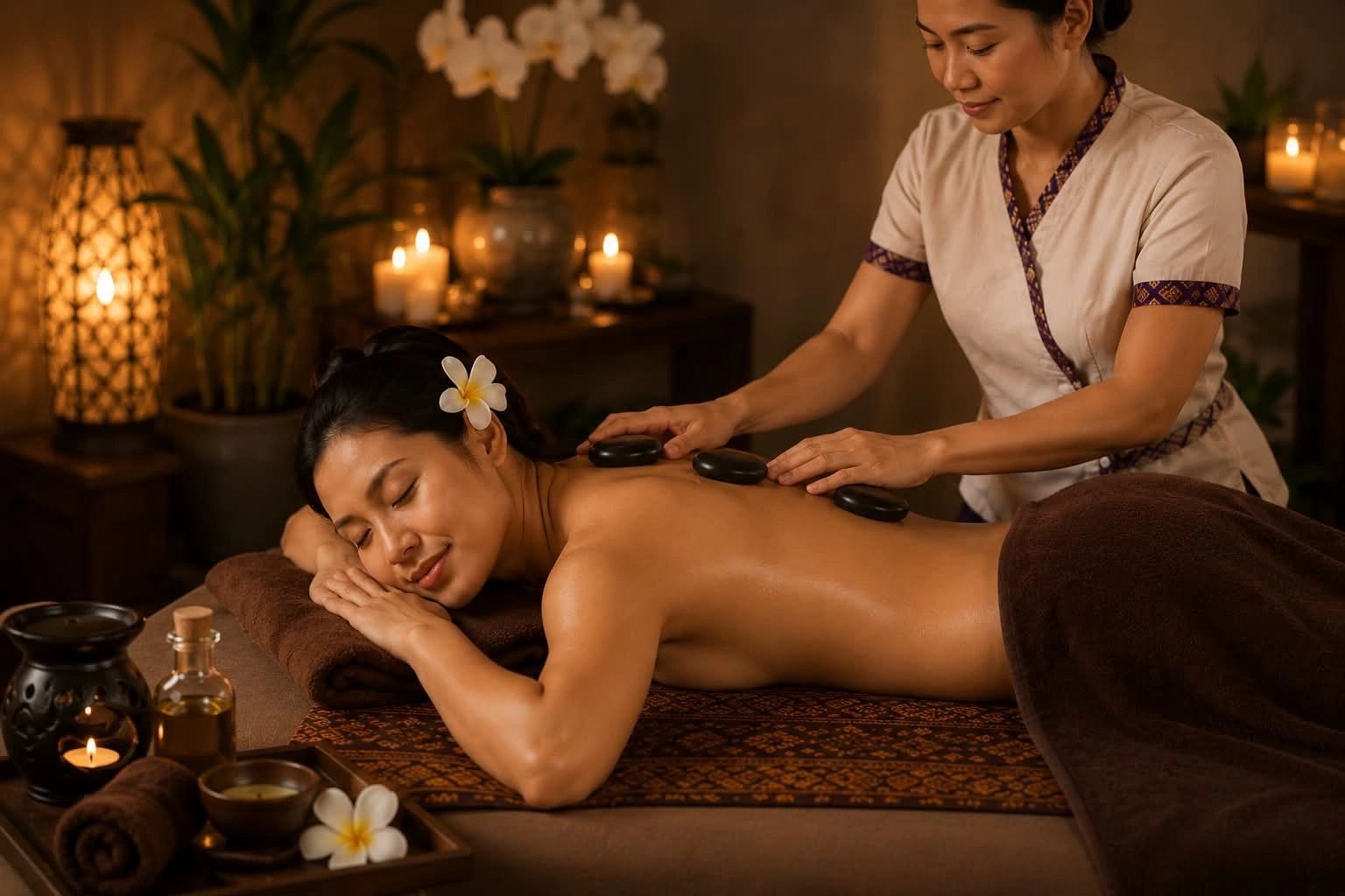 Deep tissue massage